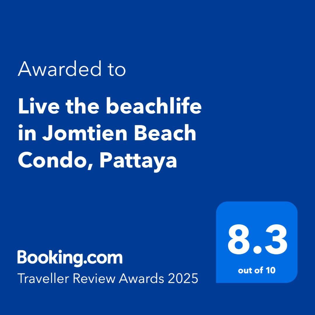 Live The Beachlife In Jomtien Beach Condo, Pattaya Exterior foto